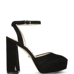 Sam Edelman suede platform heel